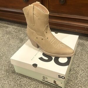 SO tan boots